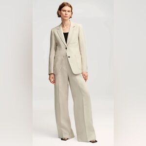 ARGENT Weekend linen Blazer and Trouser set in Sand